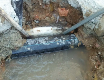 汇川测漏水之水管漏水